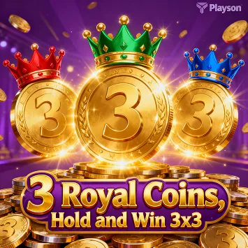 3 Royal Coins: Hold and Win